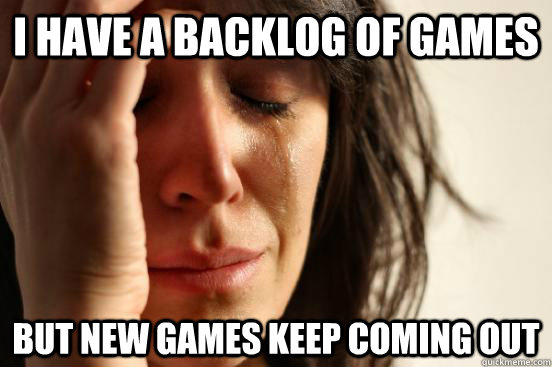 Backlog new games