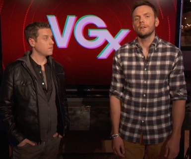 Geoff Keighley and Joel McHale host the VGX awards.