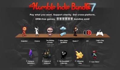 The Humble Bundle temporary bands indie games together into appealing purchasing propositions.